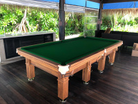  biliardový stôl z masívneho tikového dreva ruská pyramída kvalitný profesionálny biliardový stôl na mieru